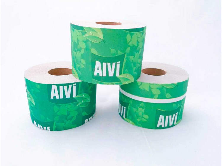 Бумага туалетная "AIVi" однослойная из макулатуры на втулке диаметр 125+-5мм, высота 85+-5мм-180гр, (24 рул/упак) - без оптовой надбавки Бумага туалетная "AIVi" однослойная из макулатуры на втулке диаметр 125+-5мм, высота 85+-5мм-180гр, (24 рул/упак) - без оптовой надбавки